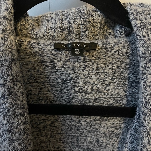 Dynamite Cozy Shawl Style Cardigan Sweater - Picture 2 of 3